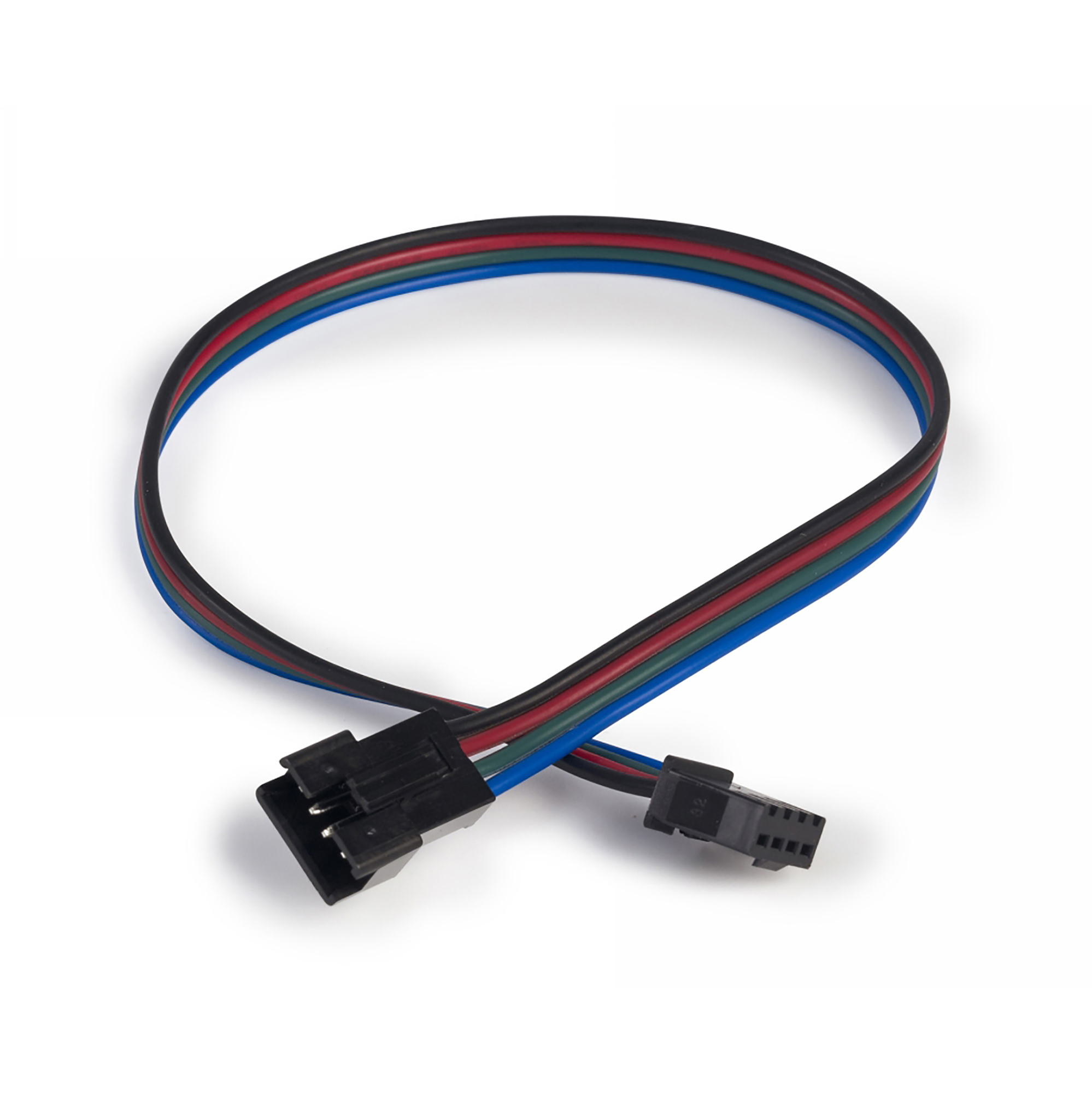 DA240050  RGB 4 Core 300mm Cable With Male and Female Connector